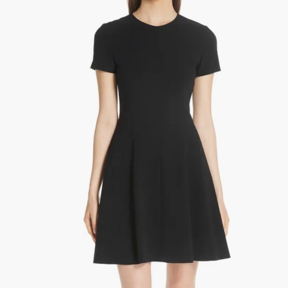 Theory Modern Seamed Shift Admiral Crepe Dress - Picture 2 of 9